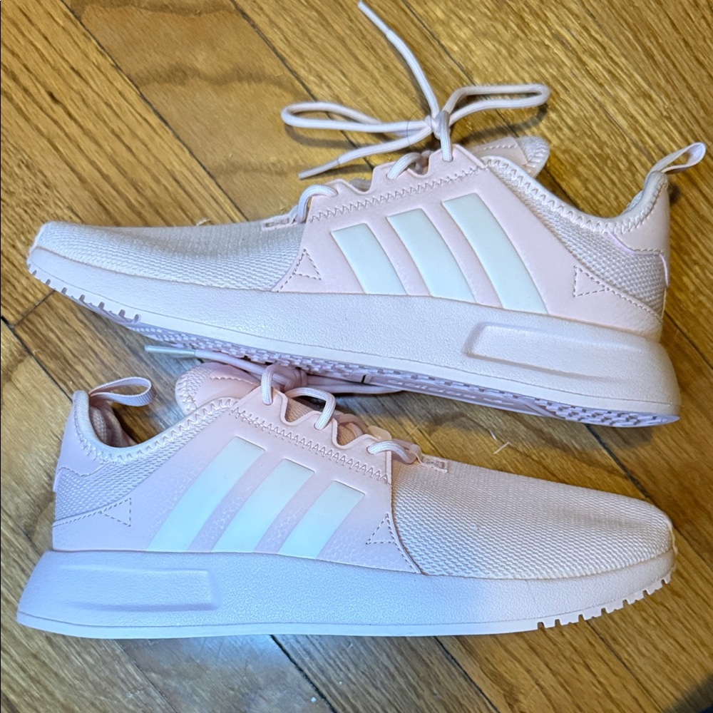 Adidas Kids Light Pink Sneakers